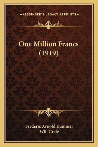 One Million Francs (1919)