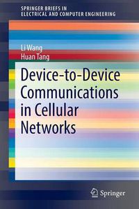 Cover image for Device-to-Device Communications in Cellular Networks