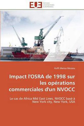 Cover image for Impact l'Osra de 1998 Sur Les Op rations Commerciales d'Un Nvocc