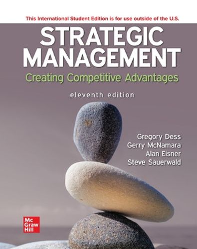 Cover image for Strategic Management: Creating Competitive Advantages ISE