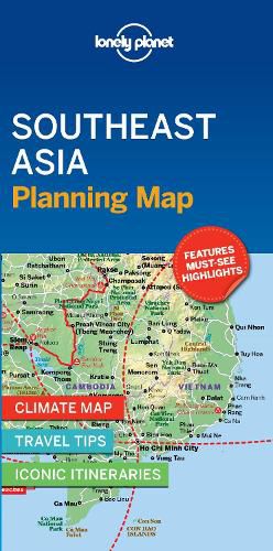 Lonely Planet Southeast Asia Planning Map