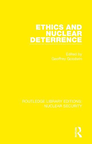 Cover image for Ethics and Nuclear Deterrence