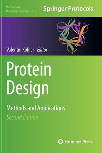 Cover image for Protein Design: Methods and Applications