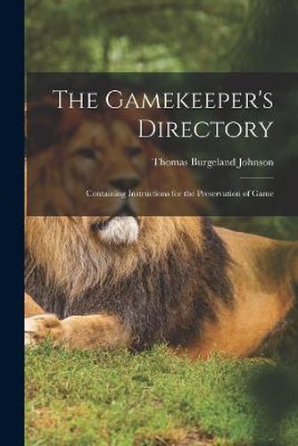 Cover image for The Gamekeeper's Directory