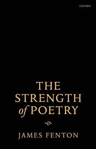 Cover image for The Strength of Poetry