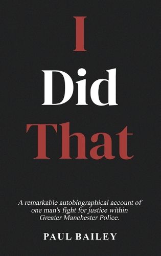 Cover image for I Did That