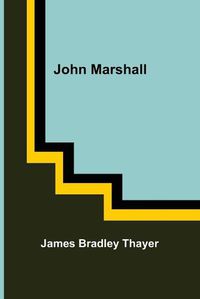 Cover image for John Marshall