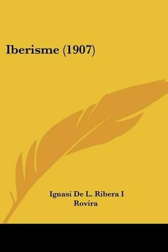 Cover image for Iberisme (1907)