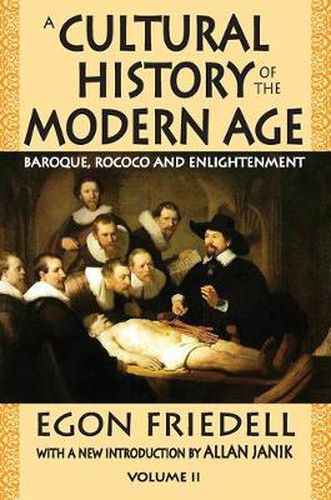 Cover image for A Cultural History of the Modern Age: Volume 2, Baroque, Rococo and Enlightenment