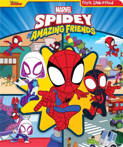 Cover image for Marvel Spidey & His Amazing Friends  First Look & Find Midi