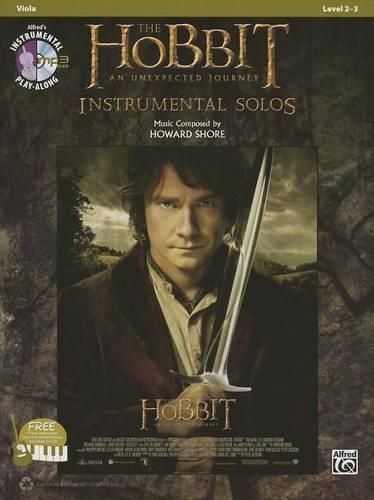 Cover image for The Hobbit: An Unexpected Journey Instrumental Solos: Viola