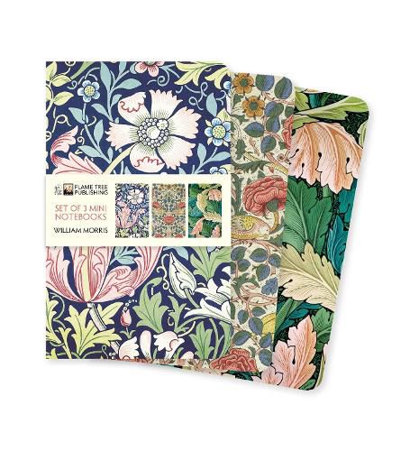 Cover image for Mini Notebook Collection: William Morris (Set Of 3)