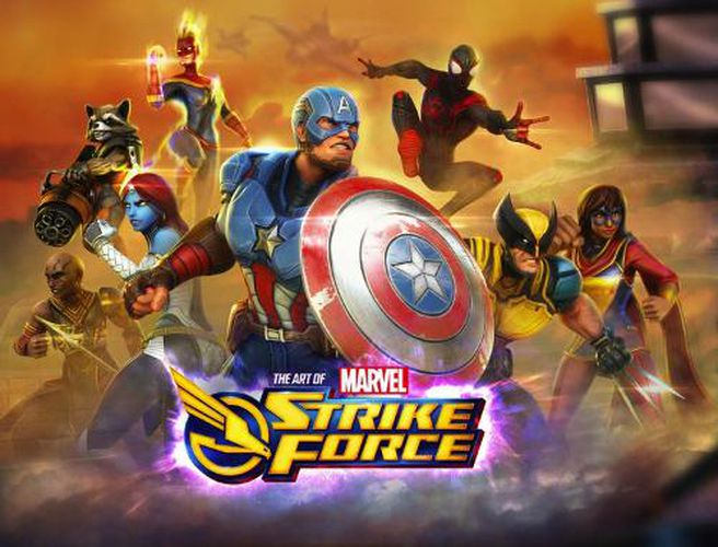 Cover image for Marvel Strike Force: The Art Of The Game