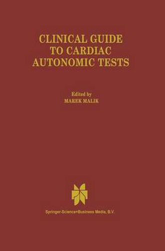 Cover image for Clinical Guide to Cardiac Autonomic Tests