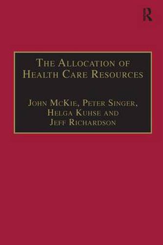 The Allocation of Health Care Resources: An Ethical Evaluation of the 'QALY' Approach