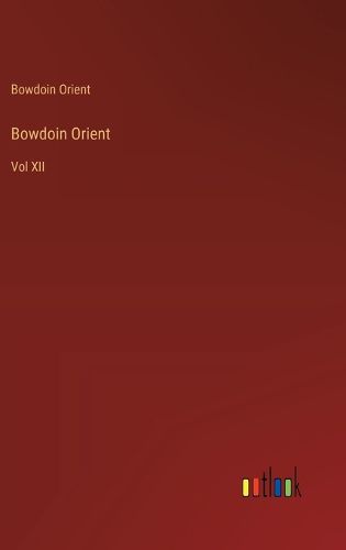 Cover image for Bowdoin Orient