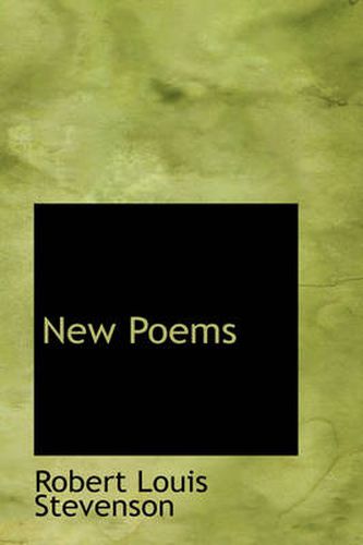 Cover image for New Poems