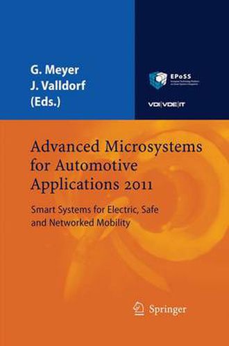 Cover image for Advanced Microsystems for Automotive Applications 2011: Smart Systems for Electric, Safe and Networked Mobility