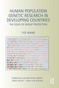 Cover image for Human Population Genetic Research in Developing Countries: The issue of group protection