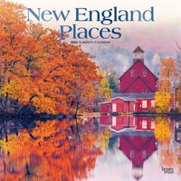 Cover image for New England Places 2020 Square Foil