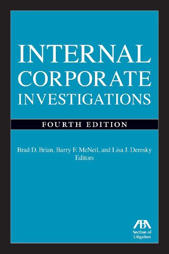 Cover image for Internal Corporate Investigations