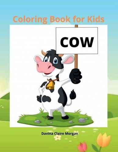 Cover image for Cow Coloring Book for Kids