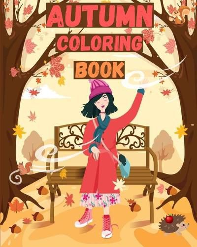 Cover image for Autumn Coloring Book