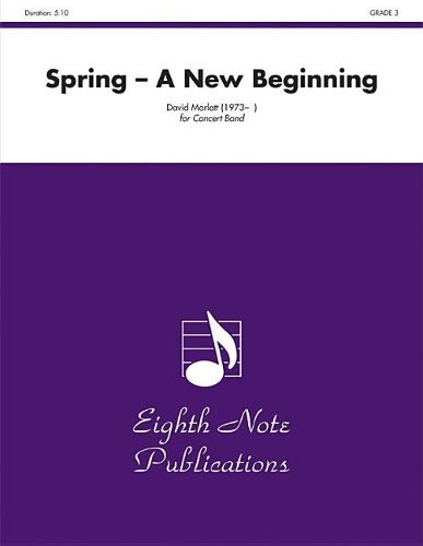 Cover image for Spring: A New Beginning, Conductor Score & Parts