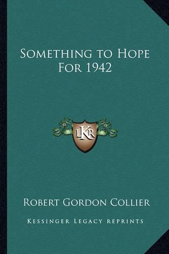 Cover image for Something to Hope for 1942