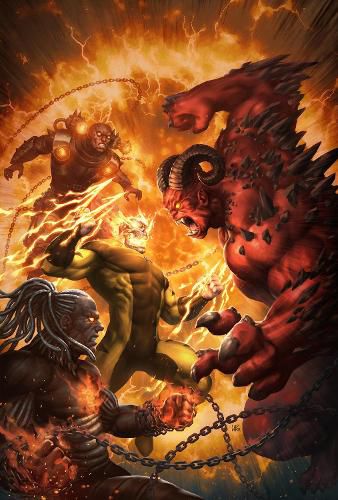 Cover image for Hellverine Vol. 2: Hell Hulk Unleashed
