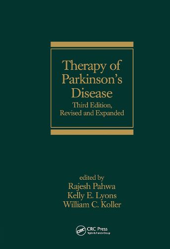 Cover image for Therapy of Parkinson's Disease