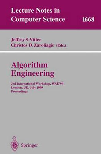 Cover image for Algorithm Engineering: 3rd International Workshop, WAE'99 London, UK, July 19-21, 1999 Proceedings