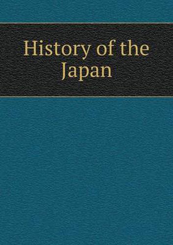 Cover image for History of the Japan