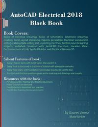 Cover image for AutoCAD Electrical 2018 Black Book