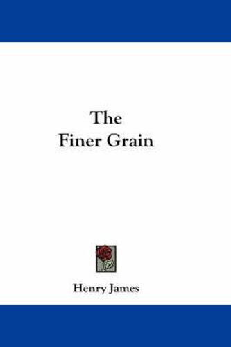 Cover image for The Finer Grain