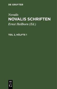 Cover image for Novalis Schriften