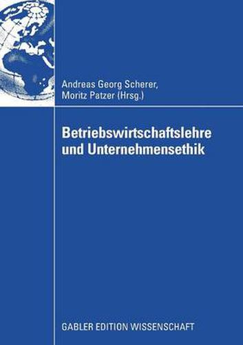 Betriebswirtschaftslehre Und Unternehmensethik