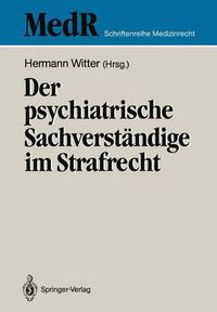 Cover image for Der psychiatrische Sachverstandige im Strafrecht