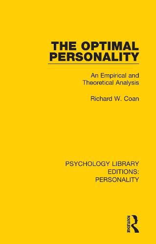 Cover image for The Optimal Personality: An Empirical and Theoretical Analysis