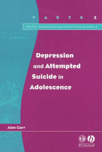 Depression and Attempted Suicide in Adolescents