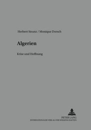 Cover image for Algerien: Krise Und Hoffnung