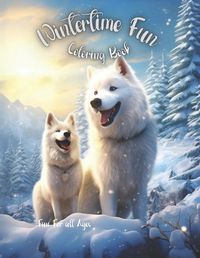 Cover image for Wintertime fun Coloring book