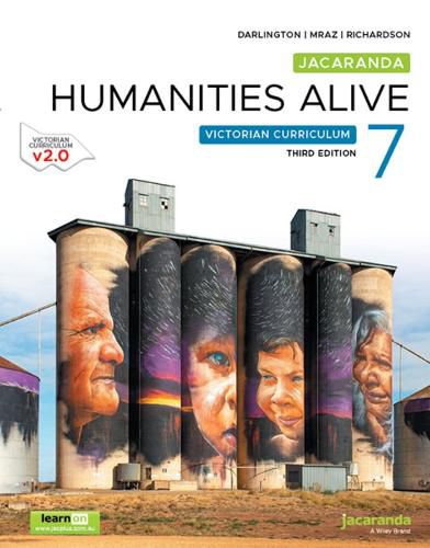 Cover image for Jacaranda Humanities Alive 7 Victorian Curriculum, 3e learnON and Print