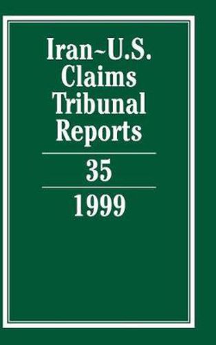 Cover image for Iran-U.S. Claims Tribunal Reports: Volume 35