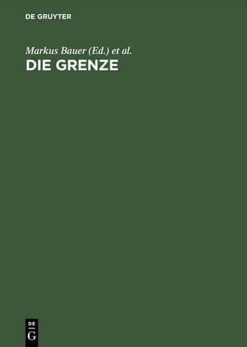 Cover image for Die Grenze