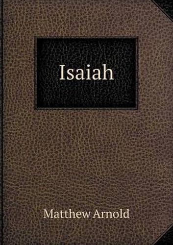 Cover image for Isaiah