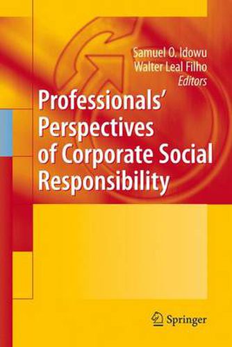 Cover image for Professionals Perspectives of Corporate Social Responsibility