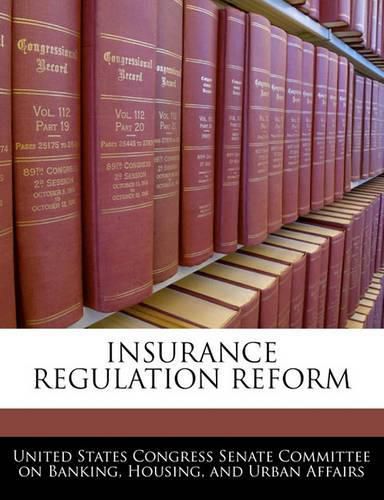 Cover image for Insurance Regulation Reform