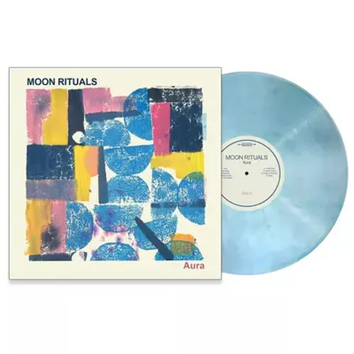 Cover image for Aura - Moon Rituals (Blue Eco-wax Vinyl)