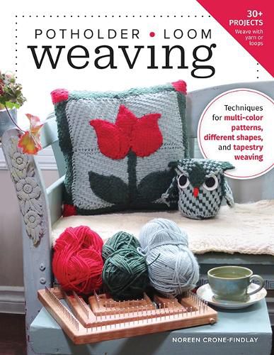 Cover image for Potholder Loom Weaving